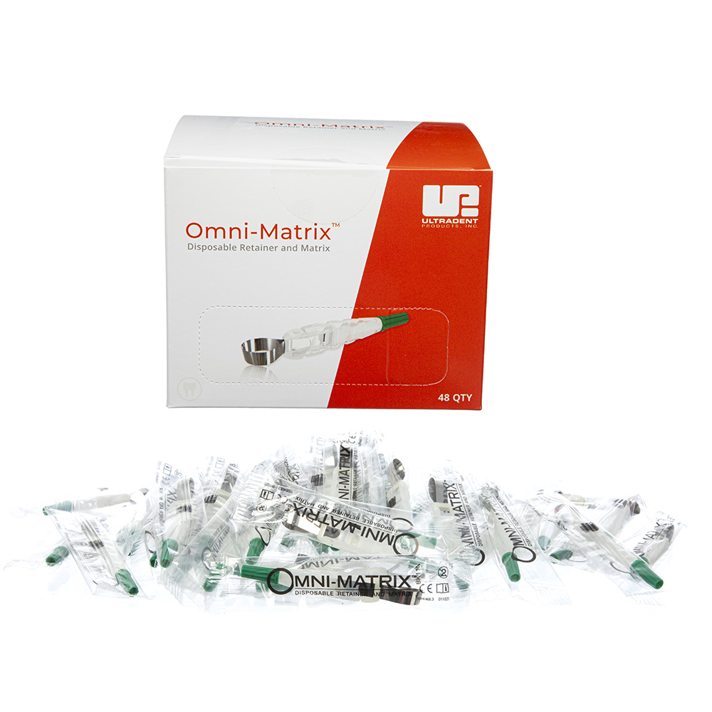Omni-Matrix Wingless 6,5 mm groen, 48 stuks